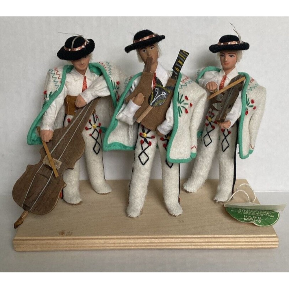 Vintage Polish Figurines Handmade